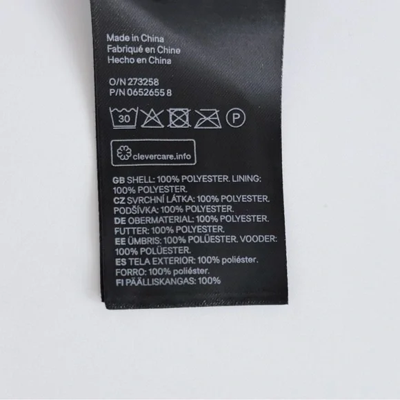 H&M Black Floral Pleated Midi Dress Size XS Spaghetti Strap Lightweight Summer - Picture 10 of 11